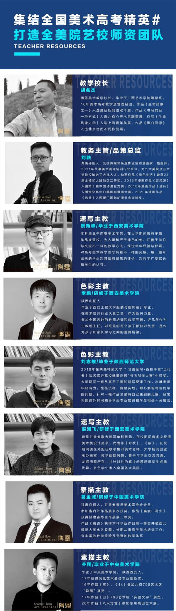 2022屆陜西博恩美術藝考培訓招生簡章