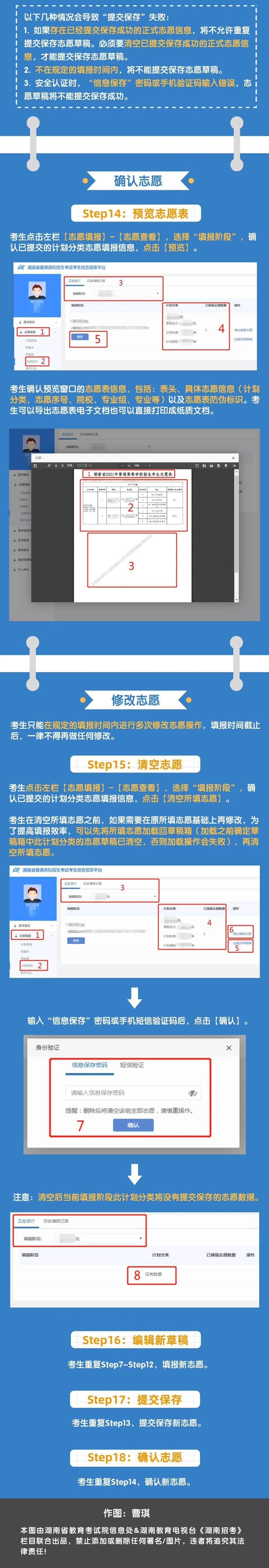 2021年湖南省新高考志愿填報系統(tǒng)WEB版操作指南5