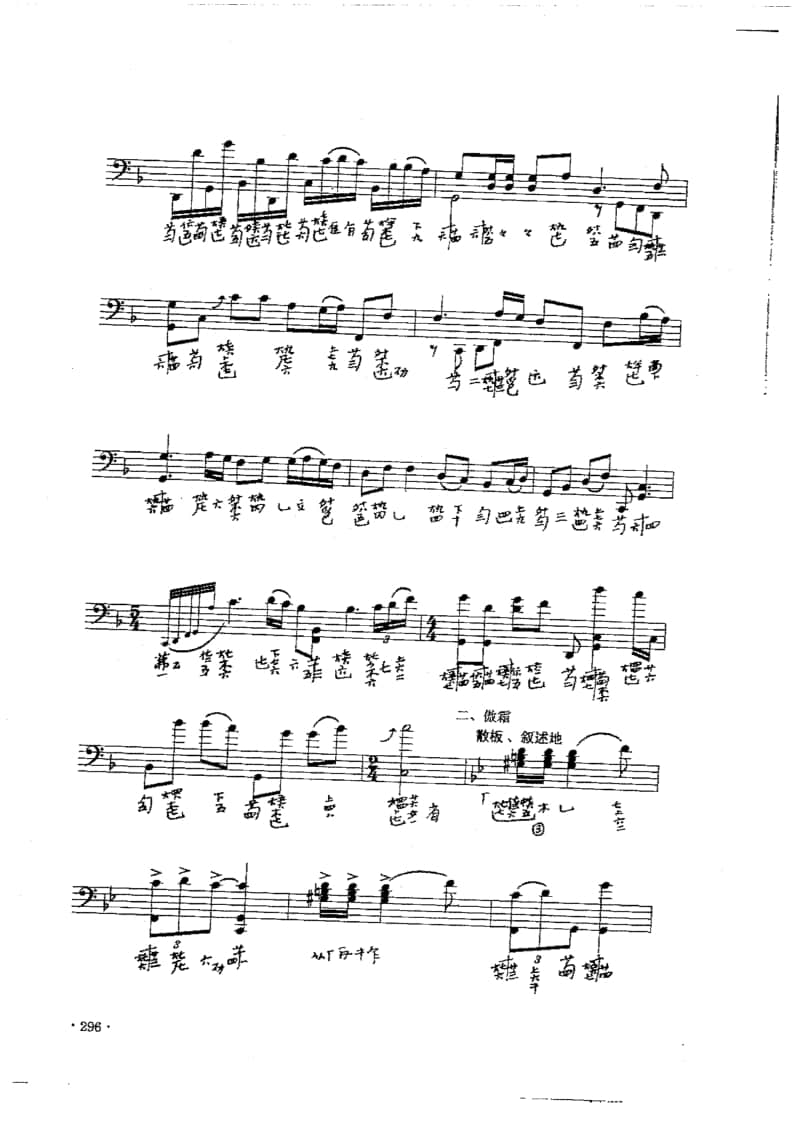 2021年中央音樂學(xué)院民樂系?？紡?fù)試規(guī)定曲目彈撥II組古琴-《梅園吟》
