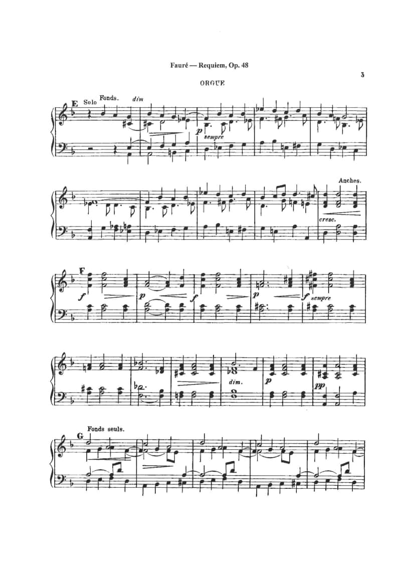 2021年中央音樂學(xué)院本科招生管風(fēng)琴招考方向復(fù)試指定曲目