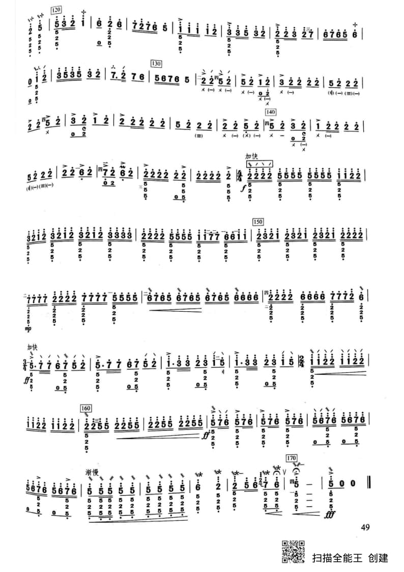 2021年中央音樂學(xué)院民樂系?？紡?fù)試曲目彈撥I組柳琴-《春到沂河》