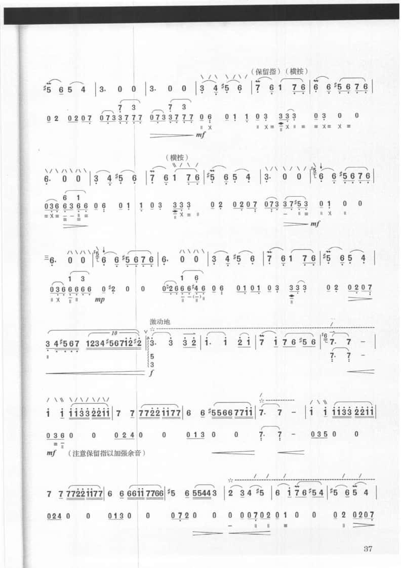 2021年中央音樂(lè)學(xué)院民樂(lè)系?？紡?fù)試曲目彈撥I組琵琶-《陽(yáng)光照耀著塔什庫(kù)爾干》
