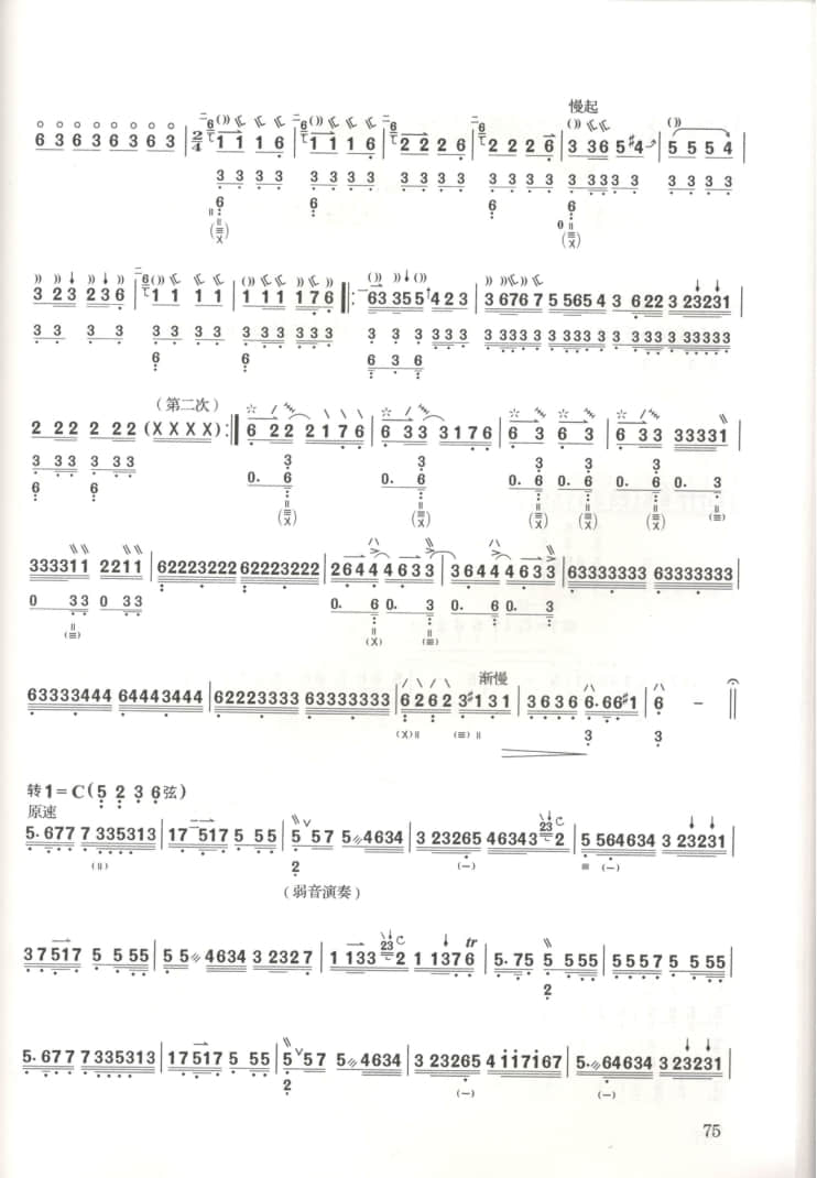 2021年中央音樂學(xué)院民樂系?？紡?fù)試曲目彈撥I組琵琶-《春蠶》