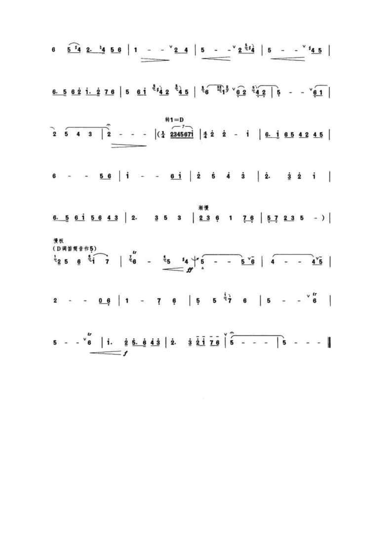 2021年中央音樂學院民樂系?？紡驮嚽抗軜方M笛子-《走西口》