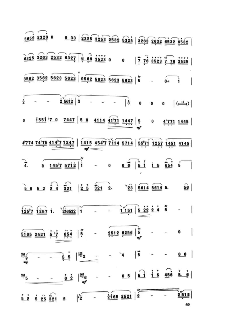 2021年中央音樂學院民樂系?？紡驮嚽抗軜方M笛子-《梆笛協(xié)奏曲》I樂章