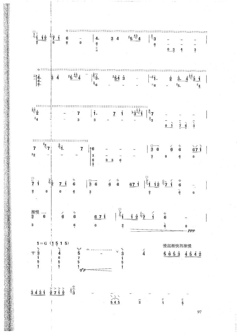 2021年中央音樂學(xué)院民樂系校考復(fù)試曲目彈撥I組中阮-《悠遠(yuǎn)的歌聲》