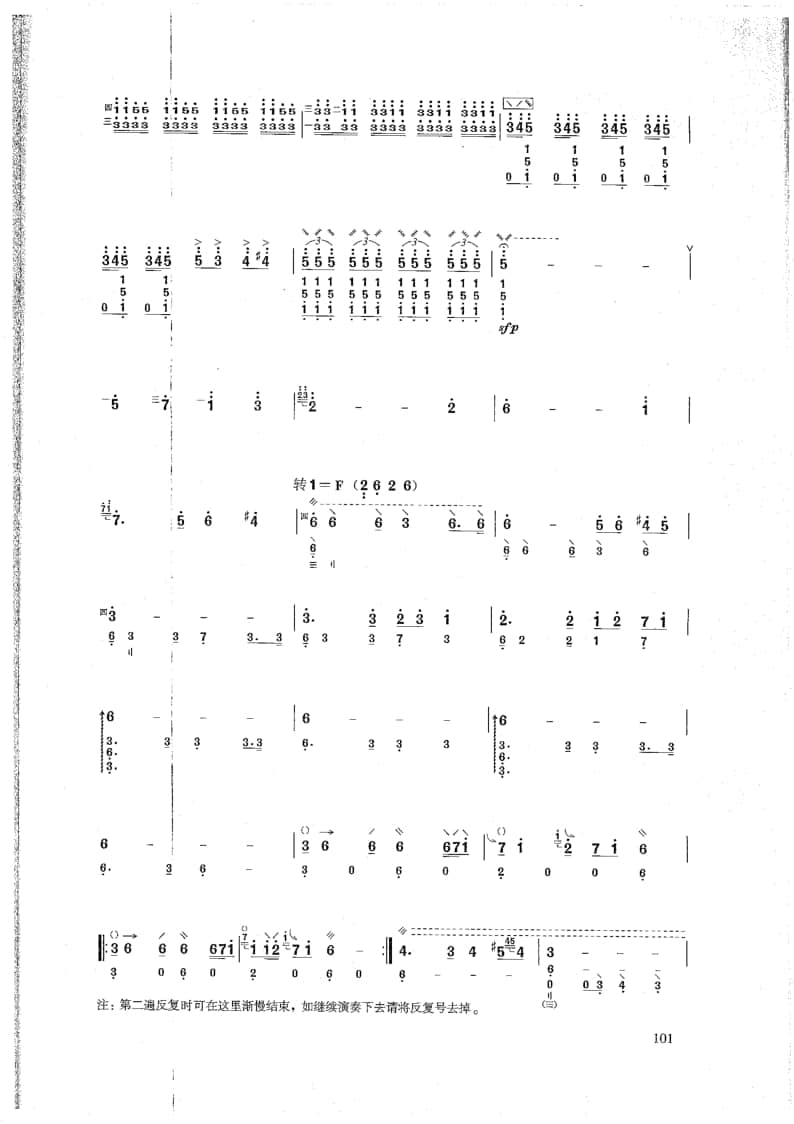 2021年中央音樂學(xué)院民樂系?？紡?fù)試曲目彈撥I組中阮-《悠遠(yuǎn)的歌聲》