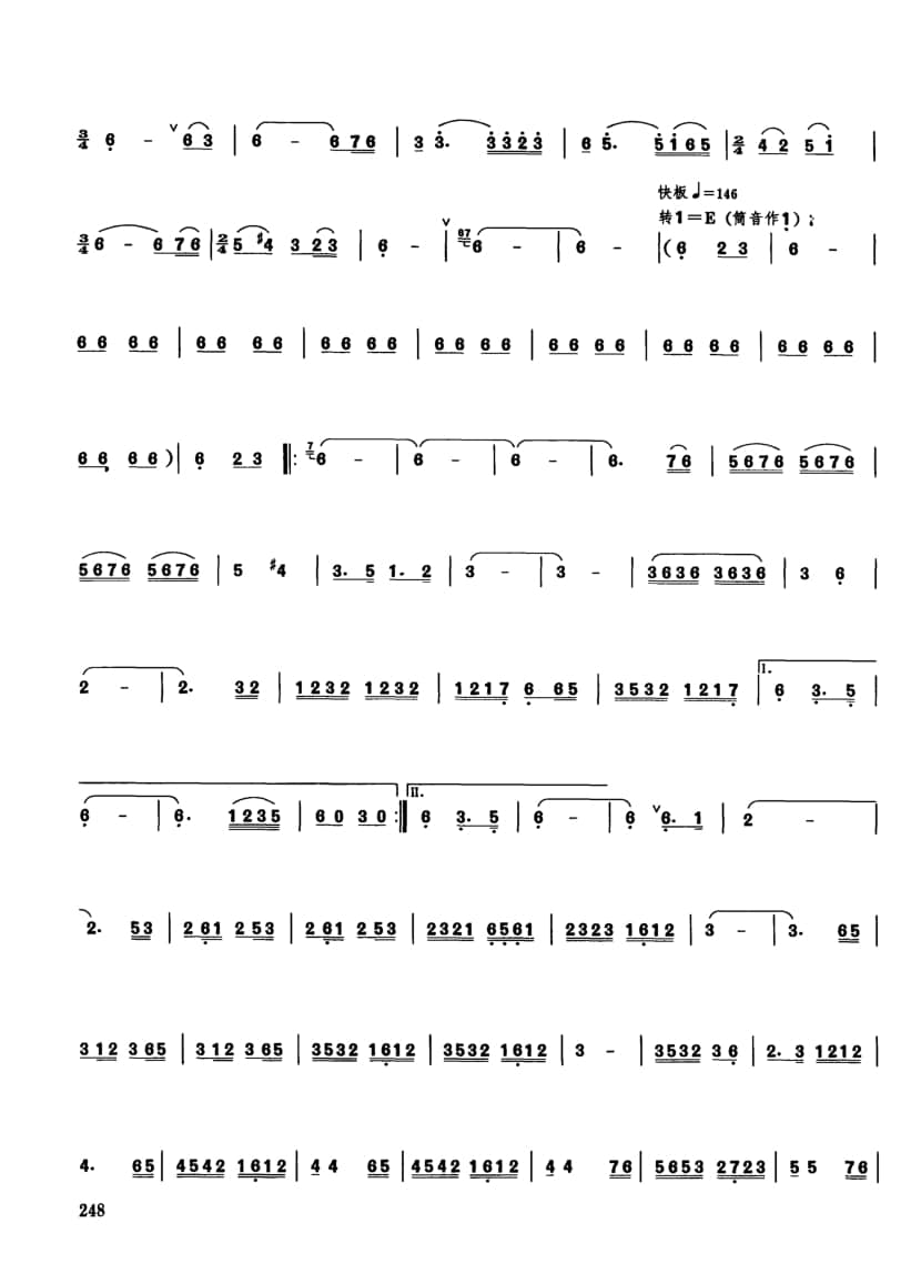 2021年中央音樂學(xué)院民樂系?？紡?fù)試曲目管樂組管子-《信天游唱給咱毛主席聽》