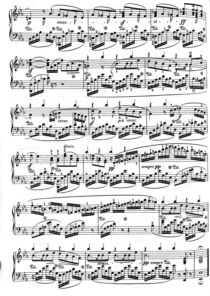 門德爾松無詞歌-2020年中央音樂學(xué)院音樂教育學(xué)院招生鋼琴曲目(外國作品)