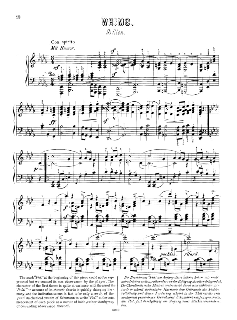 舒曼幻想曲集《為什么》-2020年中央音樂學(xué)院音樂教育學(xué)院招生鋼琴曲目(外國作品)