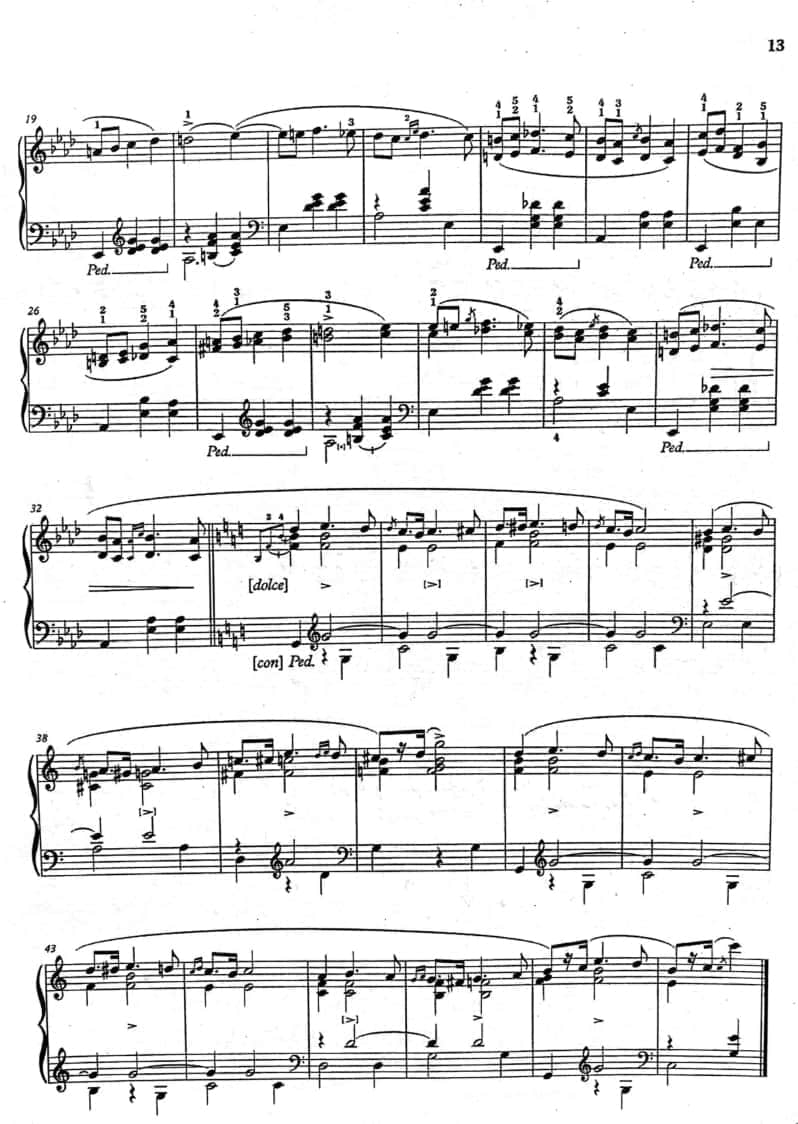 肖邦瑪祖卡-2020年中央音樂(lè)學(xué)院音樂(lè)教育學(xué)院招生鋼琴曲目(外國(guó)作品)