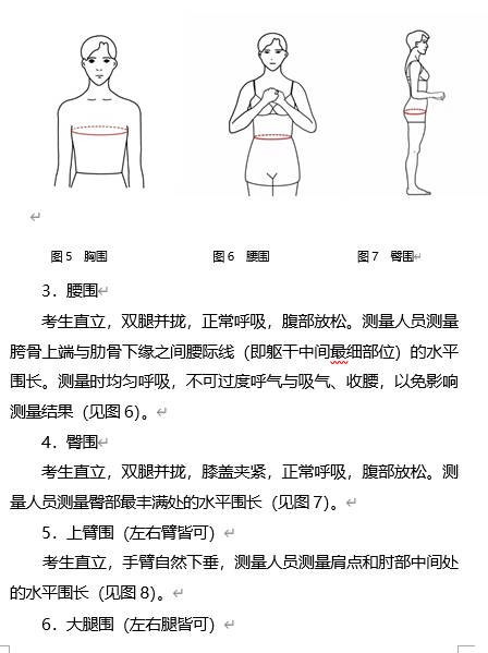 形體數(shù)據(jù)測(cè)量方法與要